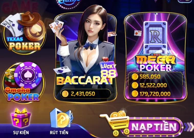 Danh Mục Trò Chơi Đa Dạng Tại Sảnh Game Bài RikVip Sân Chơi Đẳng Cấp Cho Các Anh Em Đam Mê Đỏ Đen