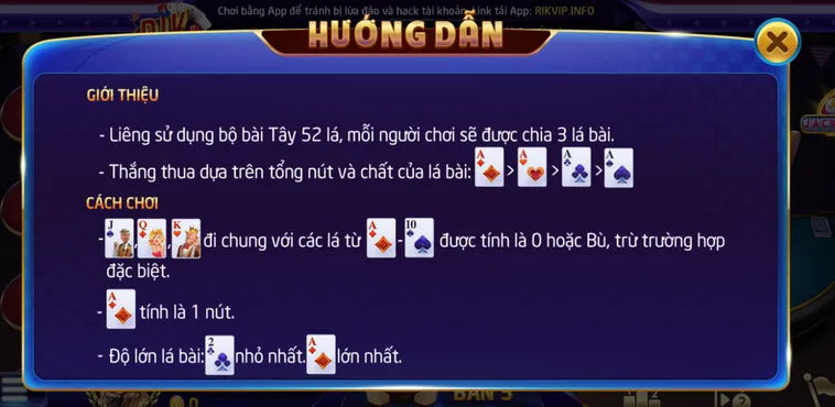 Liêng Tại RikVip Sân Chơi Bài 3 Lá Đỉnh Cao Cho Anh Em Bài Thủ