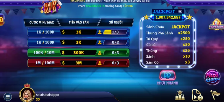 Stud Poker Tại RikVip Sân Chơi Bài Đỉnh Cao Dành Cho Các Tay Chơi Lớn
