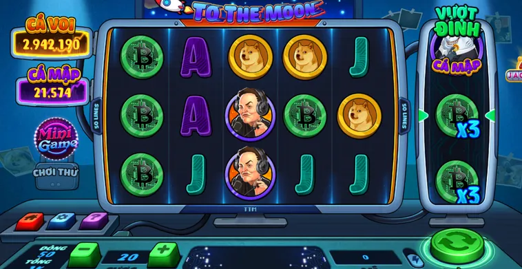 Nổ Hũ To The Moon Tại RikVip Chuyến Hành Trình Săn Tiền Thưởng Siêu Tốc