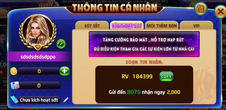 Xác Thực Tài Khoản Của Bạn Để Bảo Đảm An Toàn Khi Cược Tại RikVip 