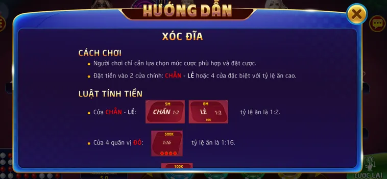 Xóc Đĩa Livestream Tại RikVip Trải Nghiệm Đỉnh Cao Với Tỉ Lệ Thắng Cực Cao